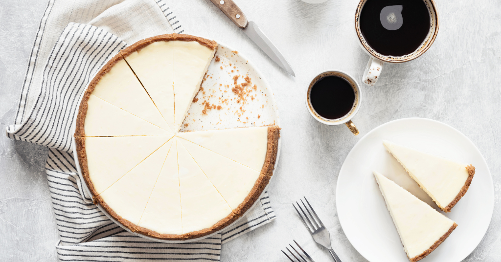 MannaBrew Baked Cheesecake