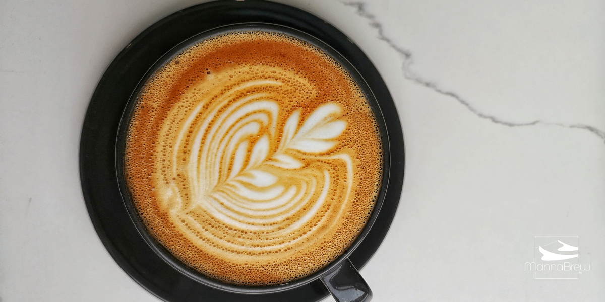 Creamy MannaBrew Latte
