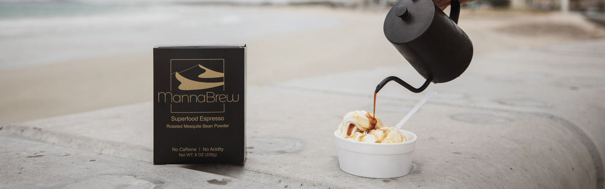 MannaBrew Superfood Espresso packaging